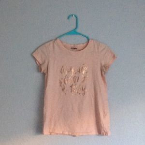 Peach tee shirt